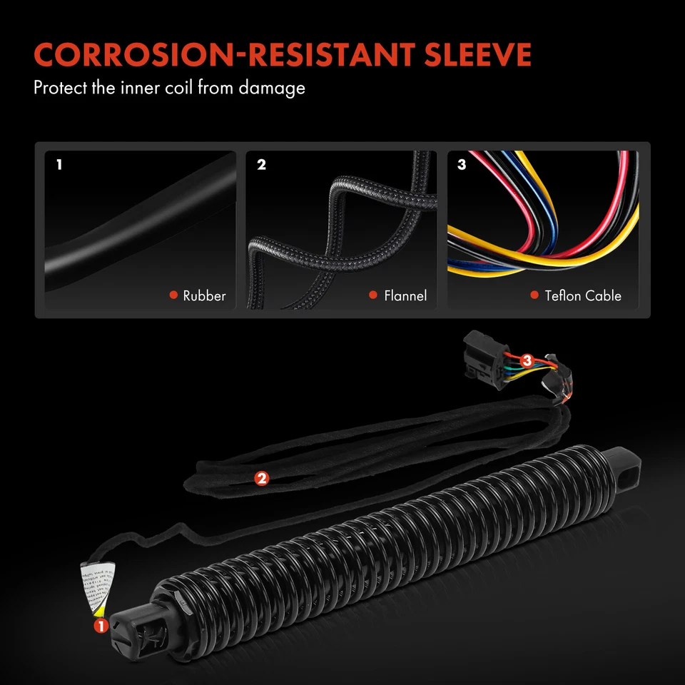 Soporte elevador de escotilla eléctrico para conductor trasero para BMW 528i 528i xDrive 535d 550i xDrive Foto 4 de 4