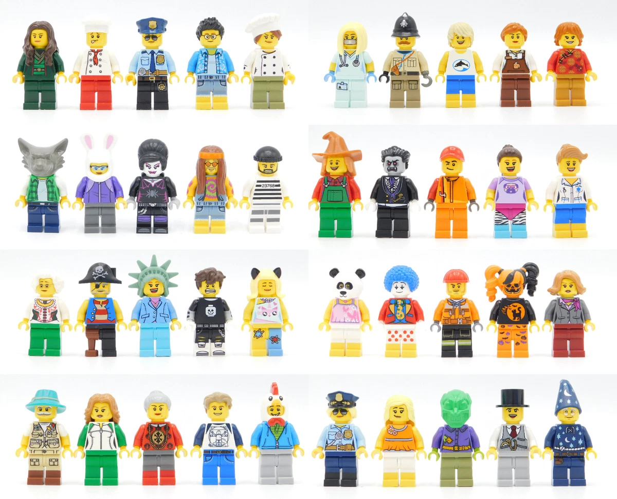 Lego minifigures characters sales
