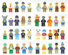 LEGO MINIFIGURES RANDOM FIGURES GIRL BOY SERIES CITY TOWN OR PICK