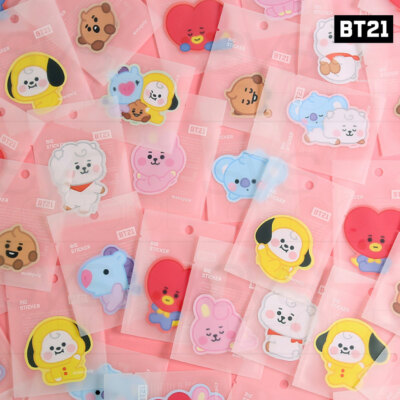 BTS BT21 Official Authentic Goods Big Sticker Baby Ver SET +