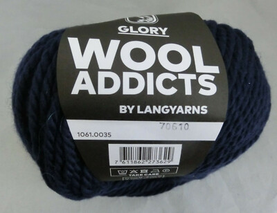 (179  /kg):  50 g LangYarns Wooladdicts GLORY, locker und weich Fb.035 #4700