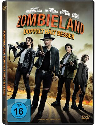 Zombieland 2 - Doppelt hält besser - Woody Harrelson  DVD/NEU/OVP