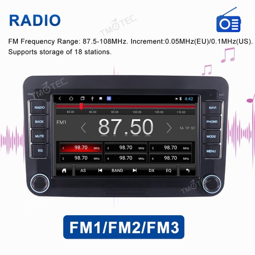 7" Car Stereo 3+32G For VW Volkswagen Jetta Passat Android 13 CarPlay GPS Nav BT - Picture 6 of 15