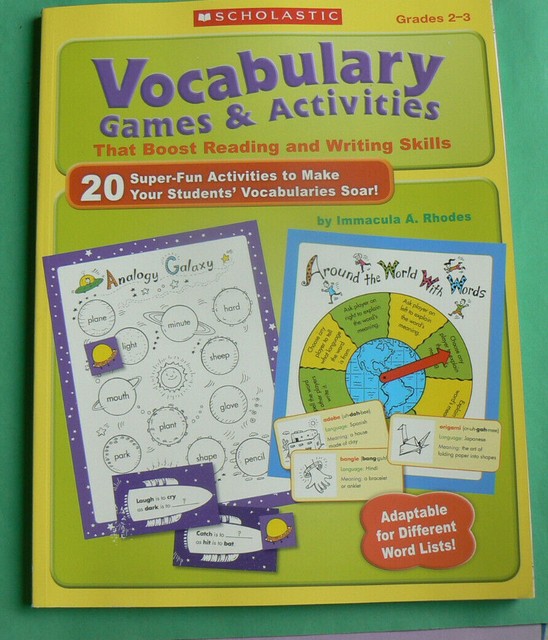 Vocabulary Games And Activities 2 Pdf