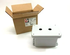 Stahlin J604W Solarguard 6x4x4" Enclosure 2-Push Button Hole Electric Box