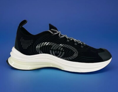 Gucci Run Tech GG Interlocking Logo Sock Sneakers UK 12 - US 12.5 - EU 46