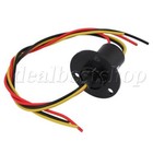 240V 3-Wires Each 15A Capsule Slip Rings 0-500RPM Long Working Life