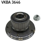 SKF Vkba 3646 Radlagersatz FüR VW