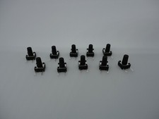 10 Pcs Pack Lot 6x6x9mm Momentary Push Micro Button Tactile Switch Side 2 Pins