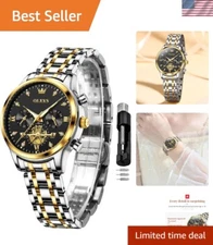 Fashion-Forward Ladies Quartz Watch - Waterproof, Luminous & Adjustable Design