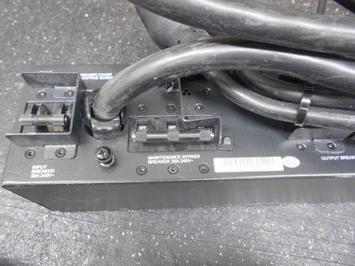 EXTERNAL MAINTENANCE BYPASS SWITCH POD W/ 4 OUTLETS 30A 240V BREAKERS - 第 3/8 張圖片