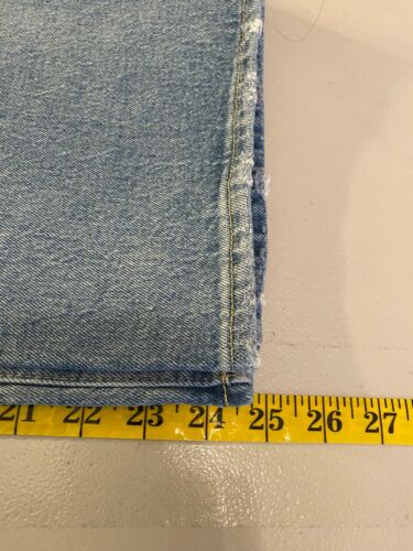 NWT Free Assembly Capri Pants Crop Wide Straight Jeans Light Wash Size 12 Short - Picture 8 of 9