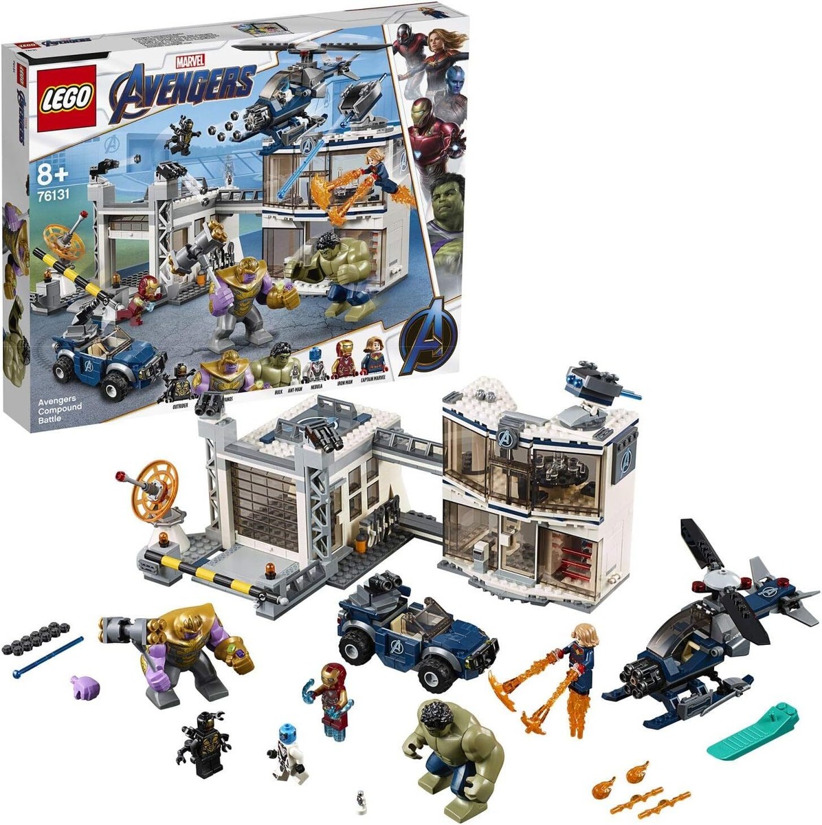 LEGO Super Heroes Battle at Avengers Compound 76131 Block Toy Boys