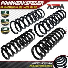 4x Fahrwerksfeder Vorne Hinten für Mercedes-Benz E-Klasse +T-Model W210 S210