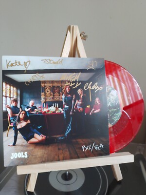 Jools - 97% / FKA Transparent Red 7'' Vinyl Signed Copy