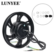 14 inch 48V 60V 72V Hub Motor Electric Bicycle Wheel Brushless Motor For Ebike
