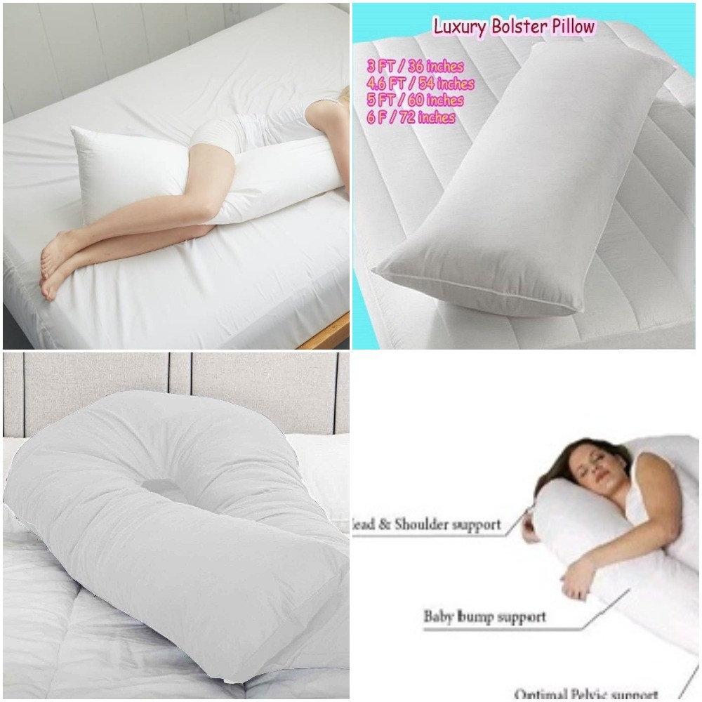 Non Allergenic Long Body Support Pillow Orthopedic sports Pregnancy Pillow  8size