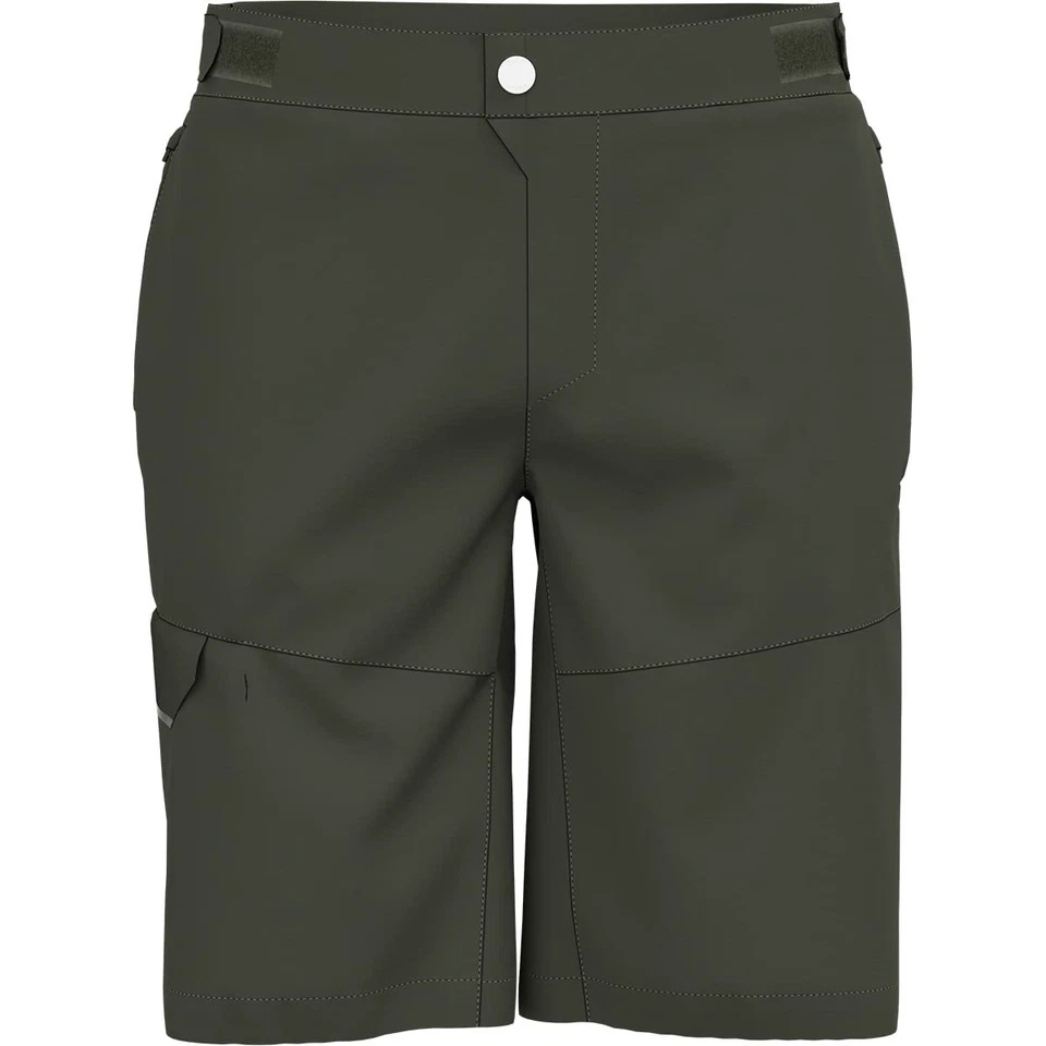 Odlo Herren Radshorts Shorts Ride Easy Shorts Outdoor, Grau, 48 - Bild 1 von 2