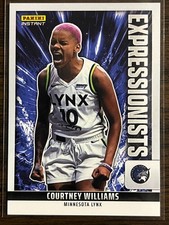 2025 Panini Instant WNBA Expressionists #EXP-6 Courtney Williams Minnesota Lynx