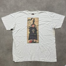 The Witch Is In T-Shirt Mens XL Vintage Halloween Spooky Season Tee, White
