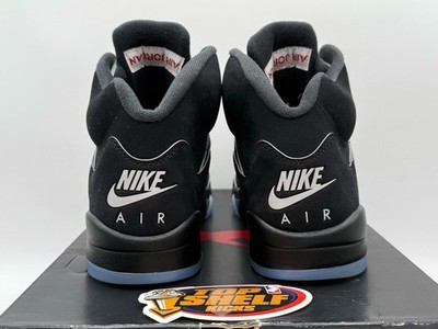 Nike Air Jordan 5 Retro OG Black Metallic Reimagined Authentic