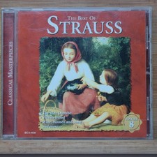 Strauss The Best Of CD 1997 Classical Masterpieces Madacy Canada