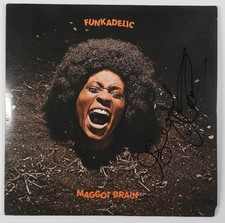 Maggot Brain JSA Signed Autograph Record Album Vinyl Funkadelic