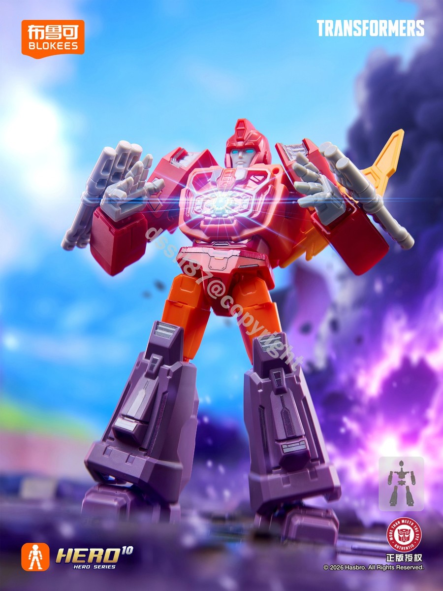 Blokees Transformers Rodimus Prime Galaxy Version 10 ONE SHALL