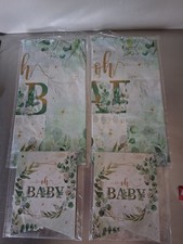 Baby Shower Banners X2 And Tableclothes X2
