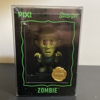 thrilljoy Pix! Scooby-Doo! Zombie Chase Vinyl Figure Green/Black (Unopened)