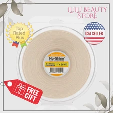 WALKER TAPE No-Shine - 1" X 36 Yds, Roll Support Tape Wig, Double-Sided!