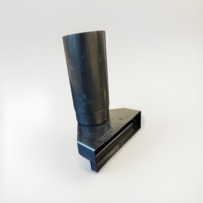 Ubbink UB11 Dachentlüftungsadapter aus Schiefer schwarz Polypropylen