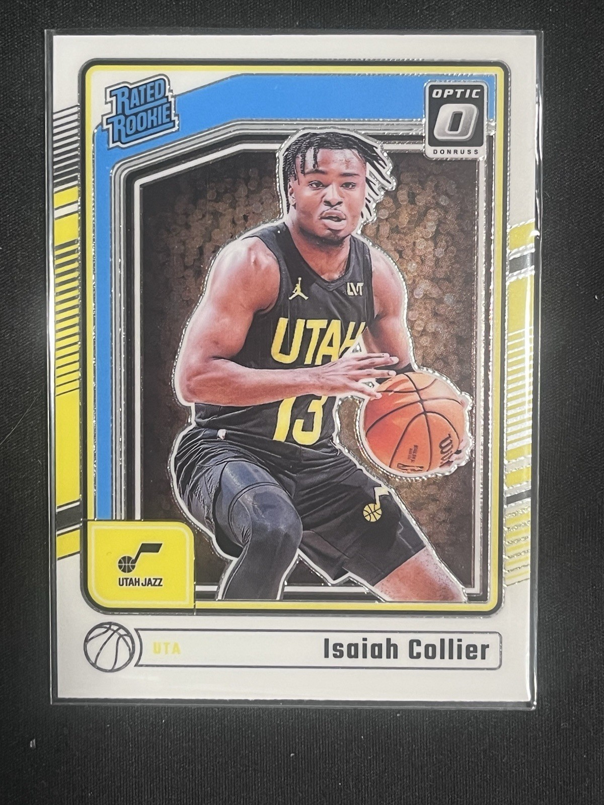 2024-25 Panini Donruss Optic - Rated Rookies Isaiah Collier #295 (RC) Jazz
