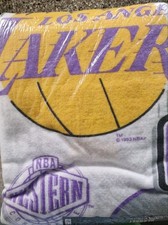 NBA TEAM BLANKET LAKERS 1993 vintage
