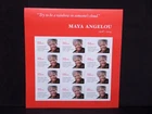 United States Stamps 2015 #4979 Forever Stamp Maya Angelou Sheet Pane of 12
