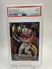 2024 Panini Select - PSA 9 Premier Level Drake Maye #113 Red & Blue Shock (RC)