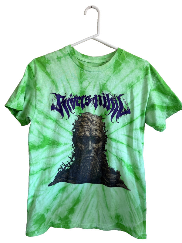 Rivers of Nihil Where Owls Know My Name Tie Dye T-Shirt M (LIMITED EDITION)