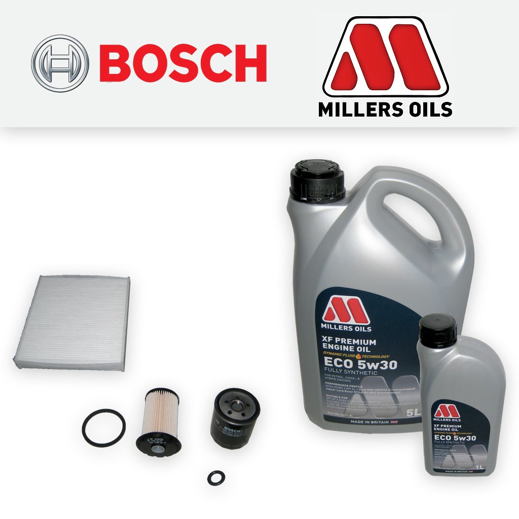SERVICE KIT for FORD MONDEO MK4 1.8 TDCI OIL FUEL CABIN FILTERS +OIL (2007-2010)