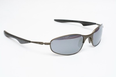 Oakley A Wire Sunglasses Pewter Vintage Y2K USA Metal Frame Rare