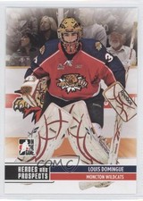 2009-10 ITG Heroes and Prospects Louis Domingue #120 1k3