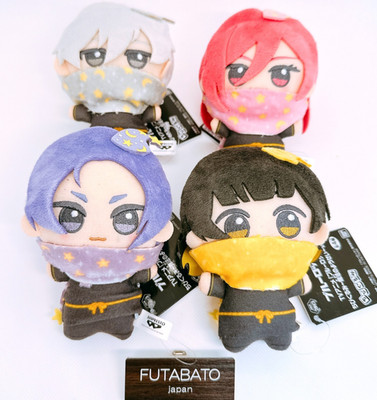 Set of 4 Blue Lock Chibigurumi Magical Fairy vol.2 2025 Plush Mascot Japan New
