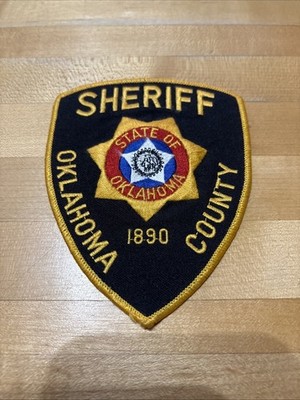 Oklahoma County OK Sheriff Patch 