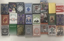 Decks of Playing Cards lot Mystery Lot of 1 Decks of Cards 