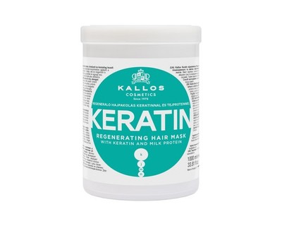 Kallos KJMN Keratin Regenerierende Haarmaske mit Keratin und Milcheiweiß für...