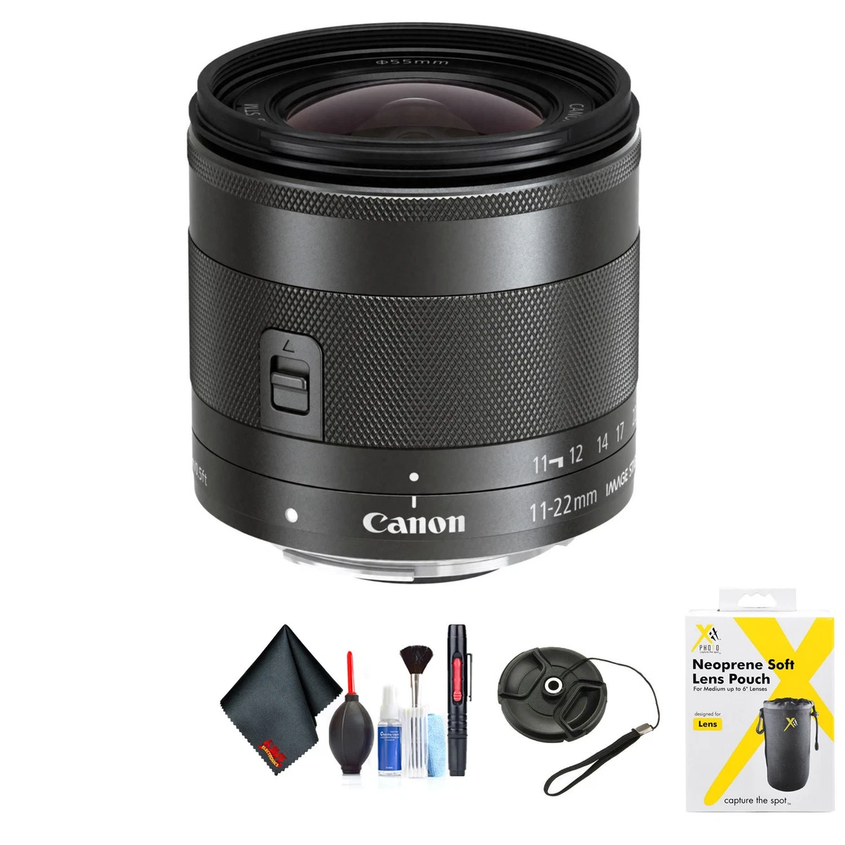 ［値下げ］Canon ef-m 11-22mm ※箱・フード・ケース付き 値下げ］Canon ef-m 11-22mm ※箱・フード・ケース付き