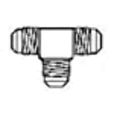 Midland Ind TR2668 3/8 X 3/8 X 1/2 Flare Tee