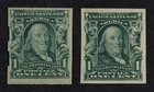 CKStamps: US Stamps Collection Scott#314 1c Franklin Mint 1NH 1LH OG