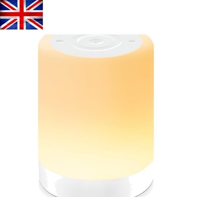 Vielseitiges 3000mAh RGB Nachtlicht mit Touch Control & 5 Modi - Tragbar und...