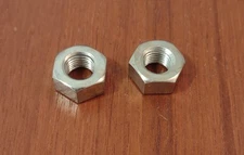 New Old Stock Bike Hub Axle 24t Nuts 3/8 in Size