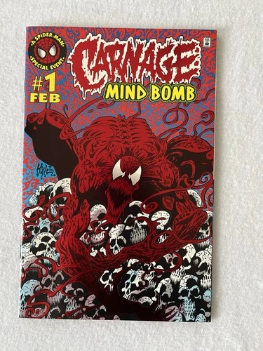 Carnage Mind Bomb #1 Marvel Comics 1996 1st Carnage Solo Title